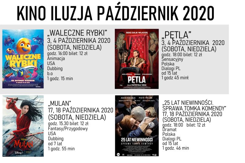 kino repertuar modul 10 20