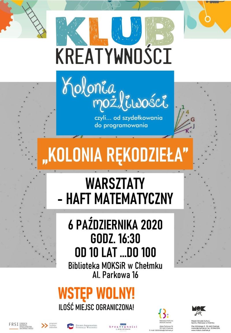 kolonia haft matematyczny 12 20