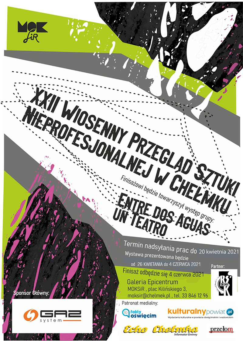 plakat nowy z grupą artystyczną