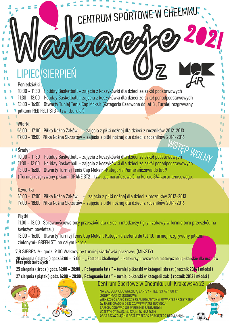  plan wakacyjny centrum sportowemale