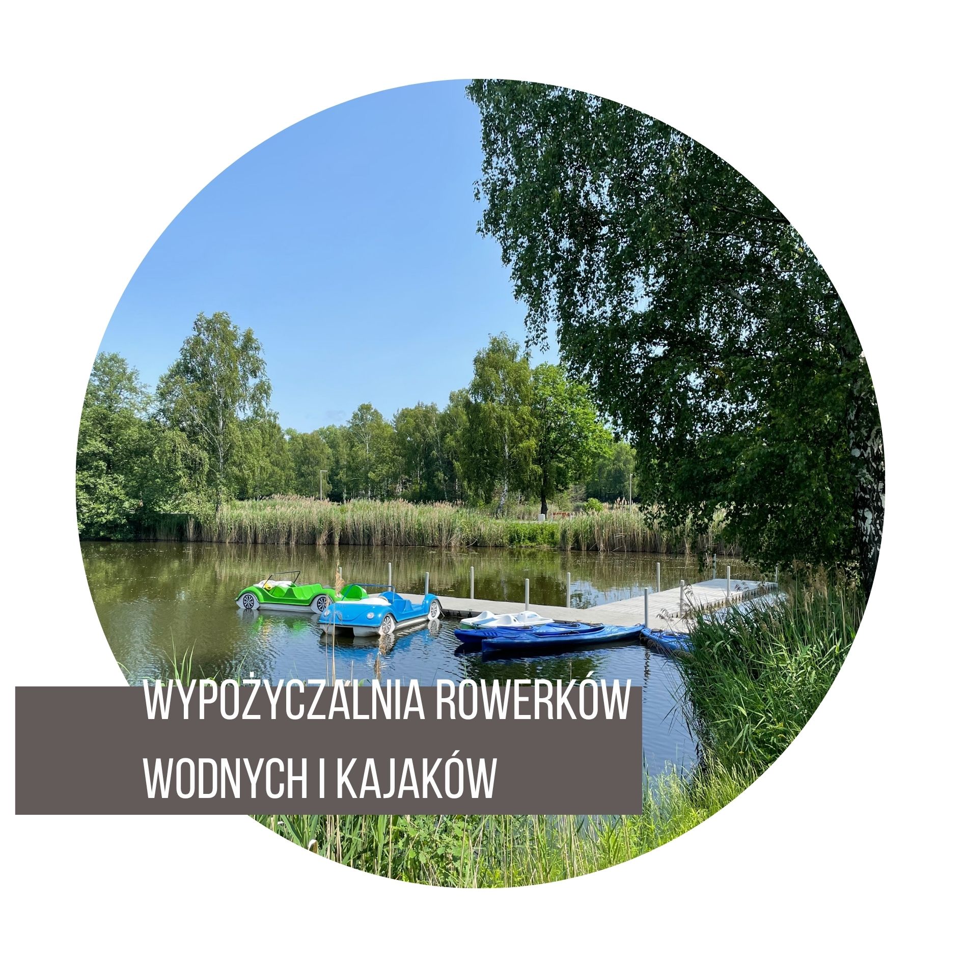 Wypozyczalnia rowerkow wodnych i kajakow ikona