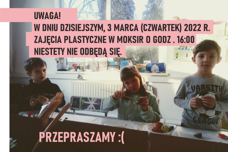 zajecia odwolane 03 22