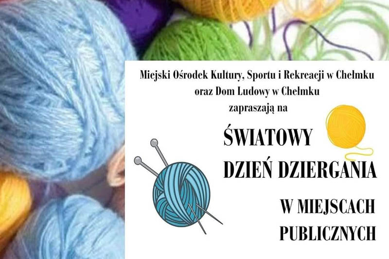 dzierganie baner maly