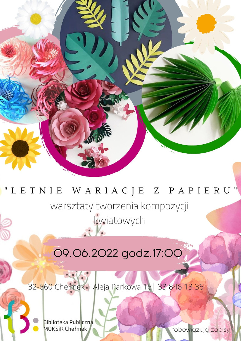 letnie wariacje z papieru