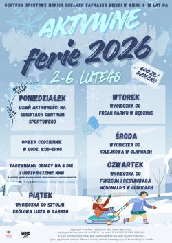 Aktywne ferie 2026