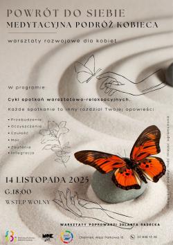 „Powrót do siebie – medytacyjna podróż kobieca” 