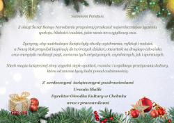 Życzenia Świąteczne